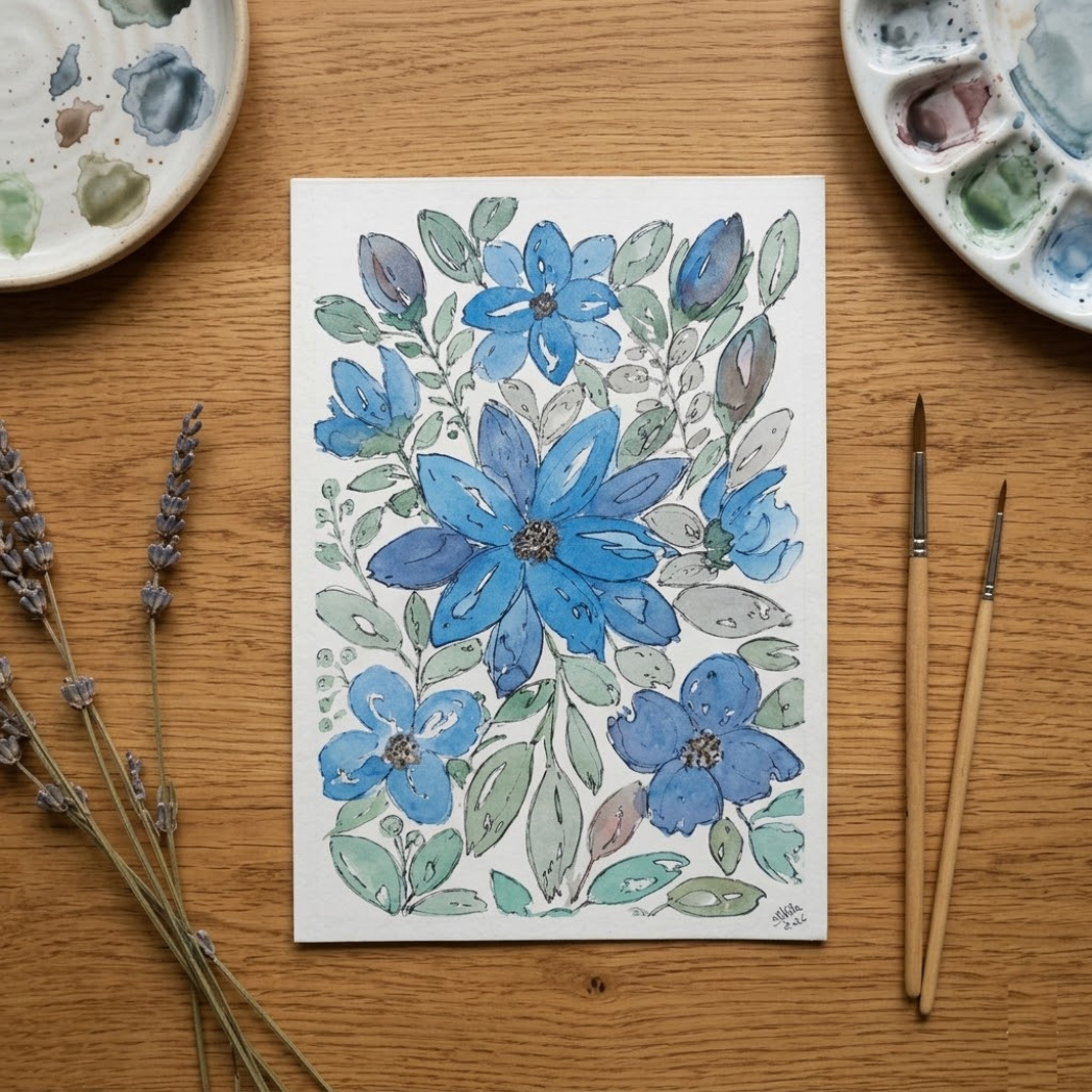 Blue Blossom Garden