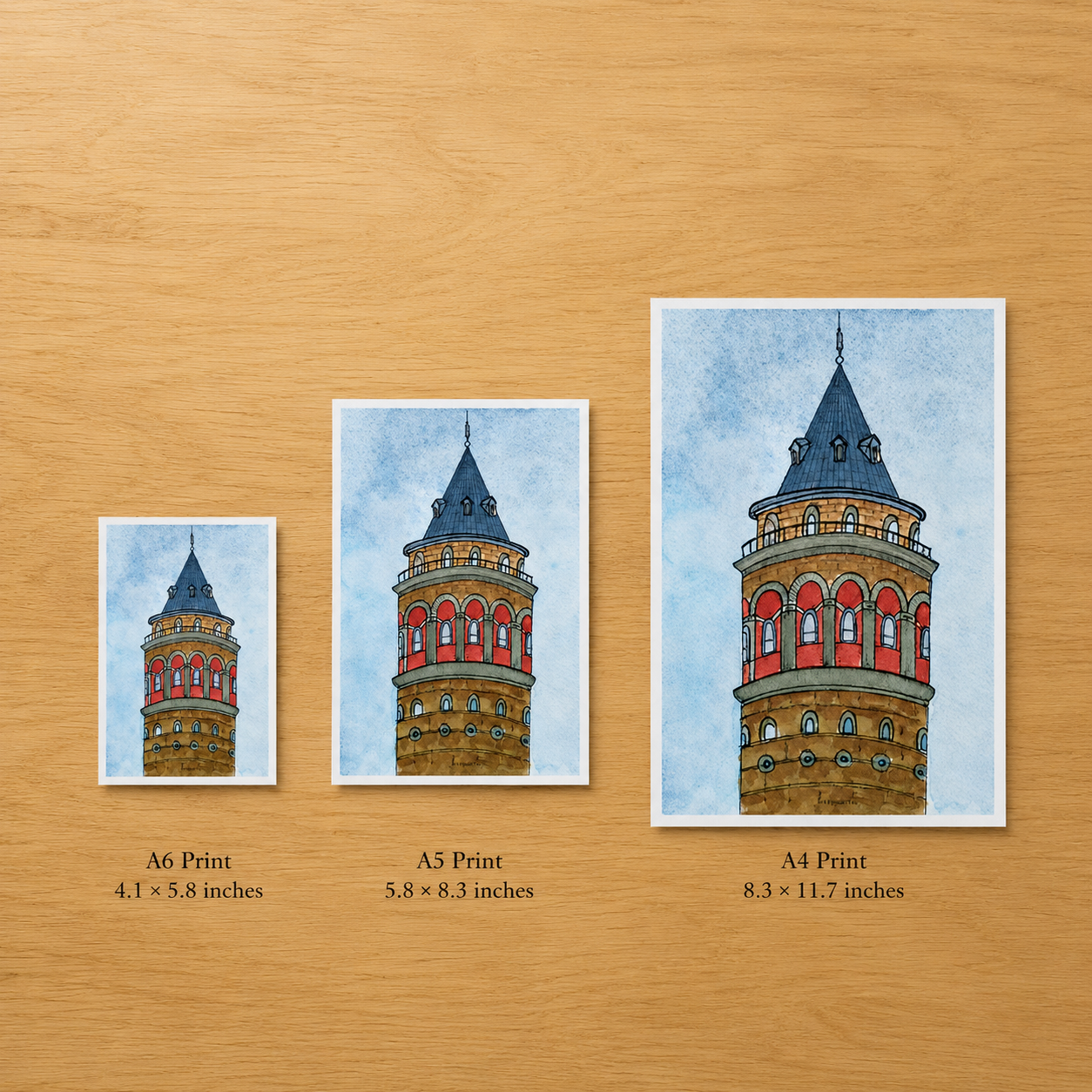Whispers of Galata - Fine Art Print