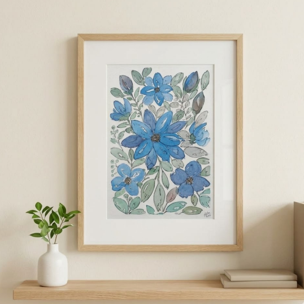 Blue Blossom Garden