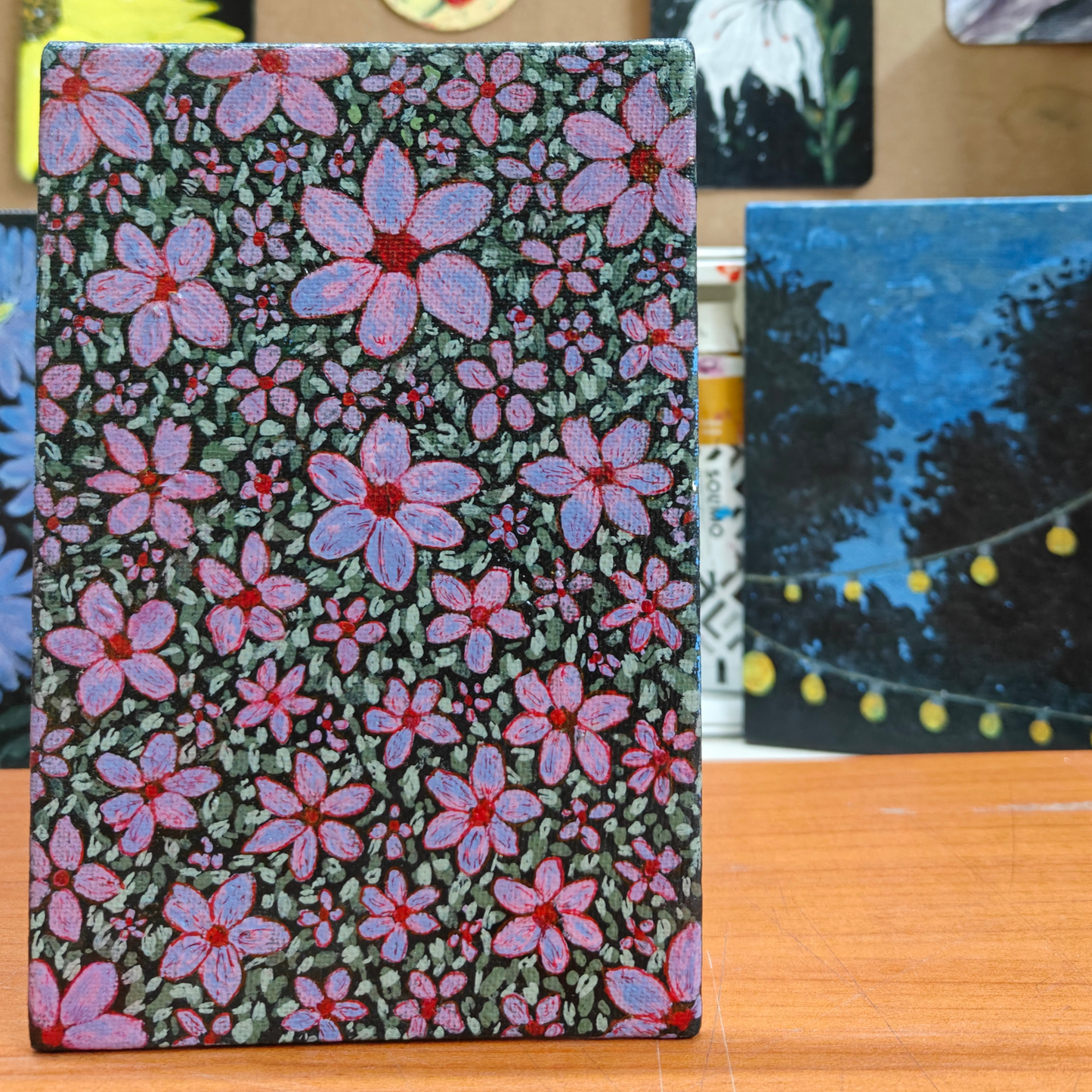 Scarlet Lavender Serenade