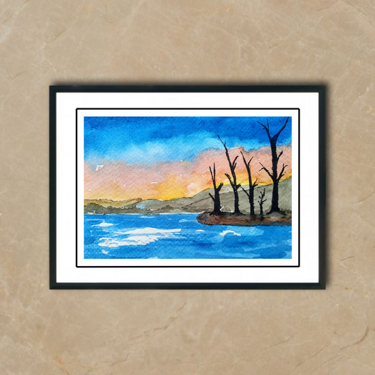 Ember Tide & Azure Dreams