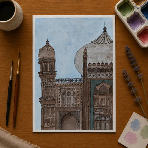 Echoes of Humayun - Fine Art Print