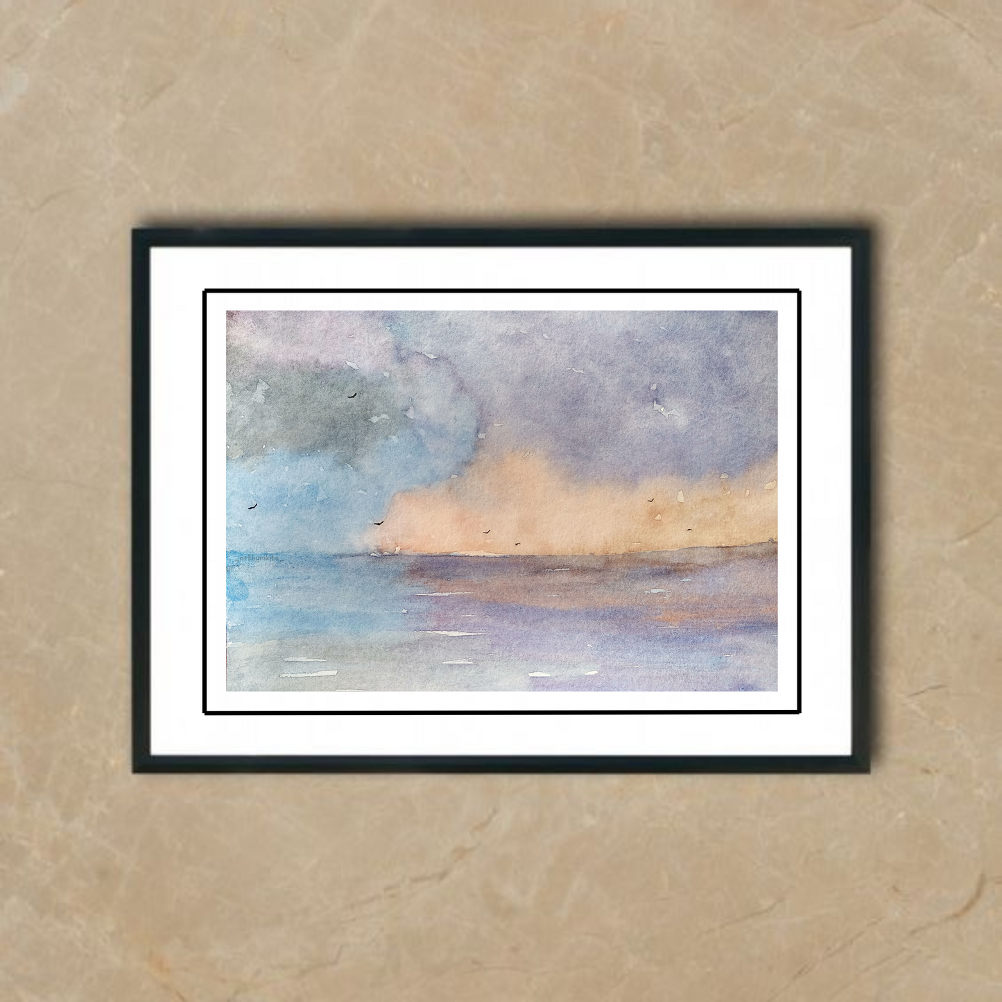 Eternal Waves at Dusk