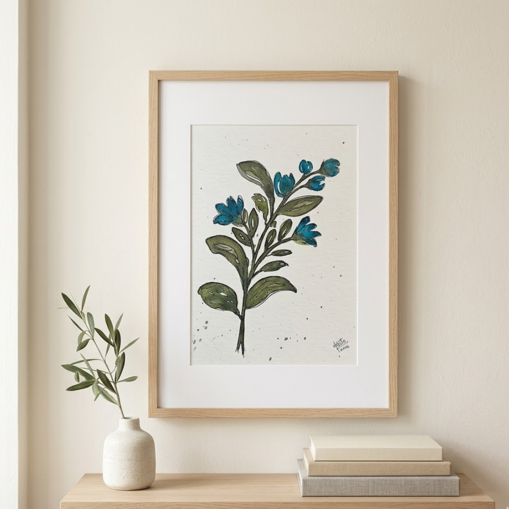 Sapphire Blooms