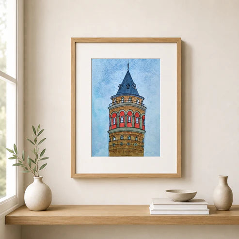 Whispers of Galata - Fine Art Print