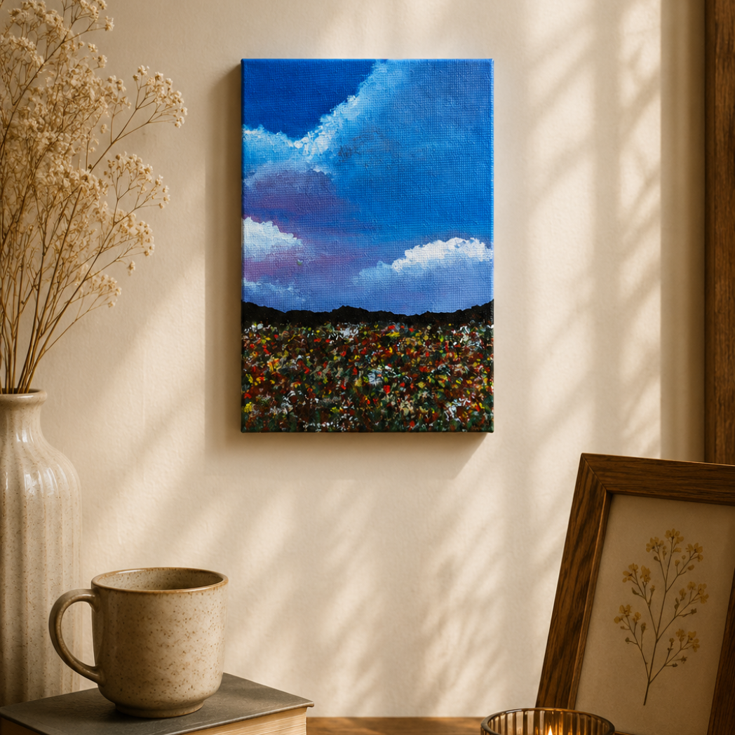 Cloud-Kissed Blooms