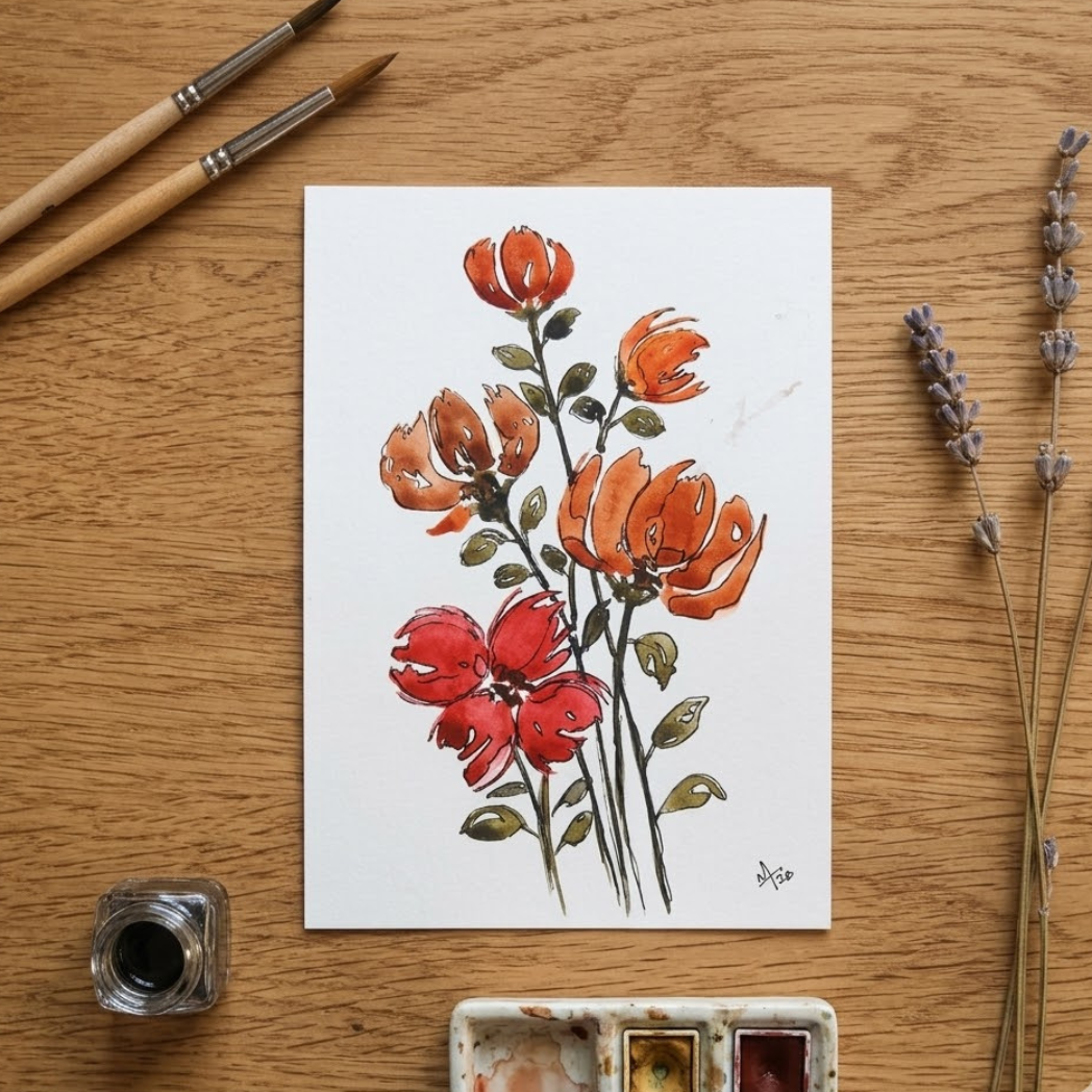 Sunset Wildflowers