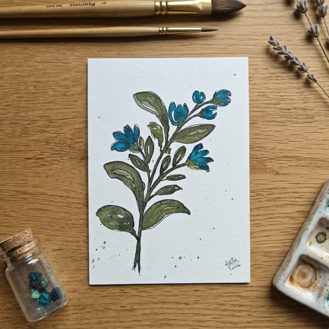 Sapphire Blooms