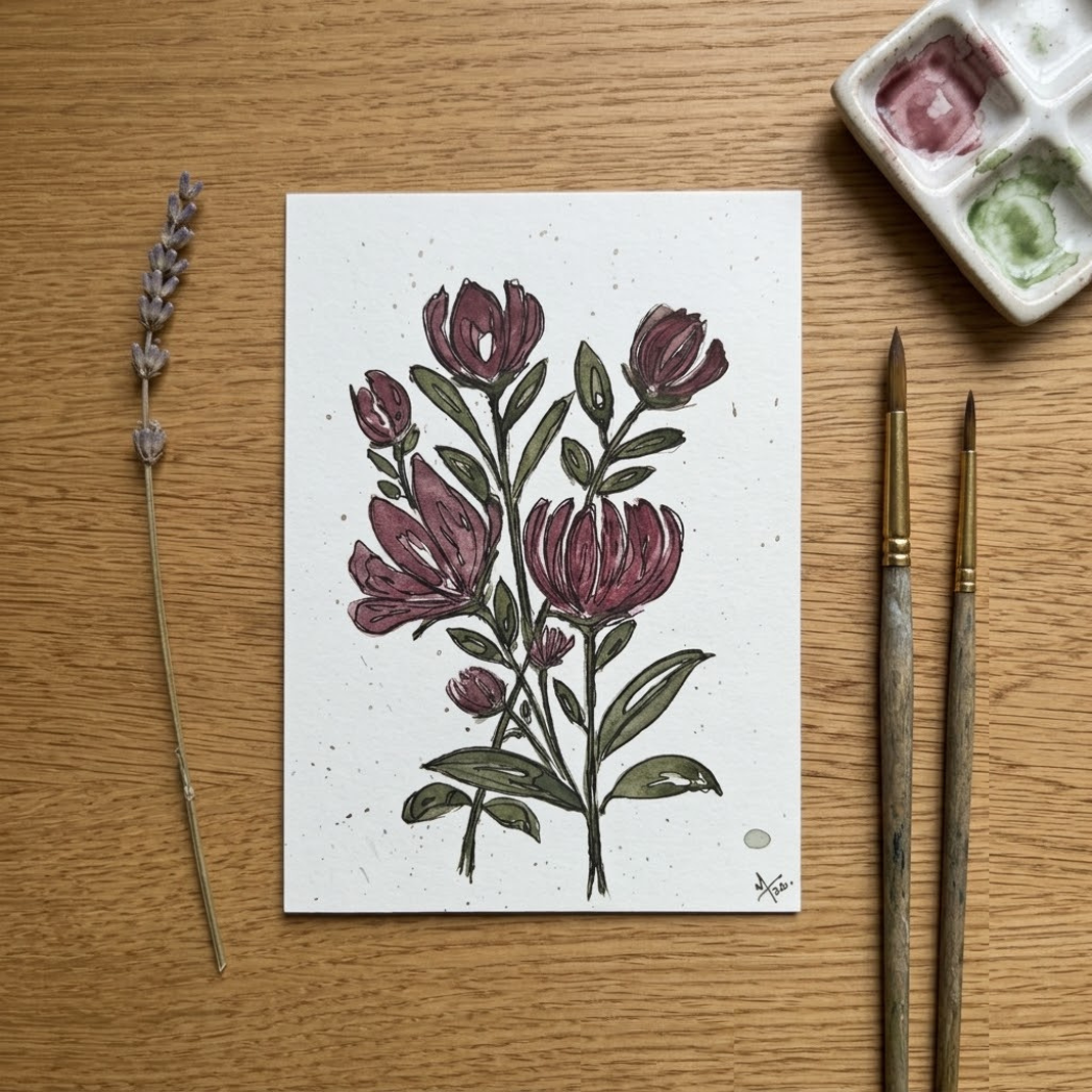 Mauve Garden
