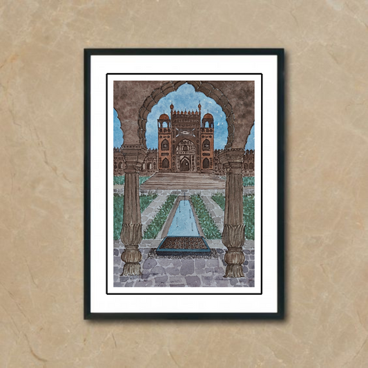 Agra Fort - Through the Archway