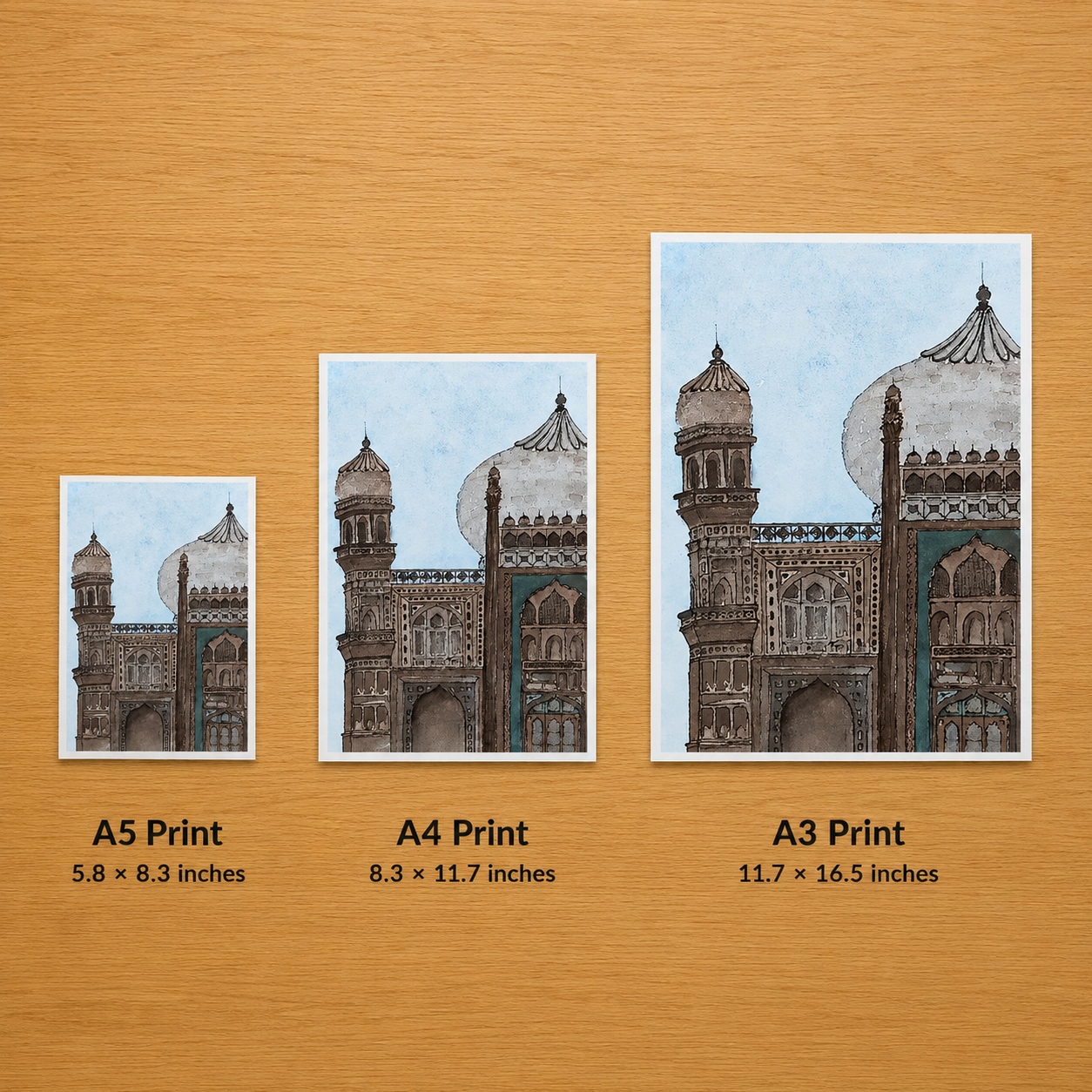 Echoes of Humayun - Fine Art Print