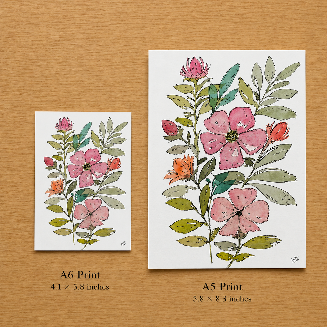 Wildflower Trail - Fine Art Print