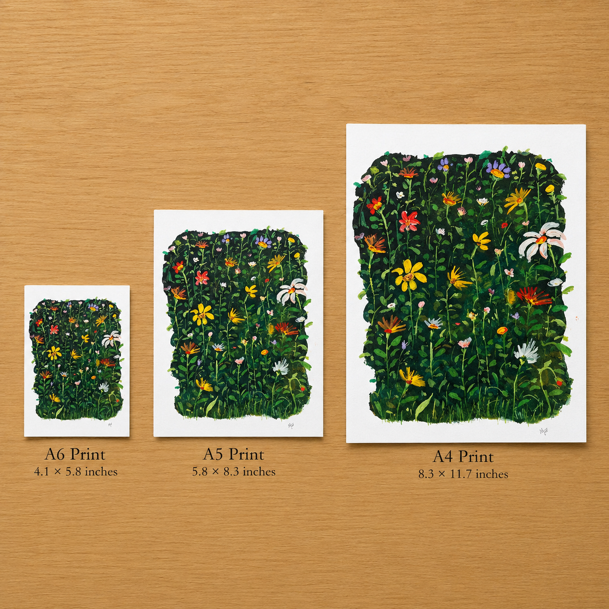 Where wildflowers rise - Fine Art Print