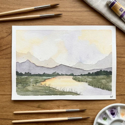 Dawn Between the Valleys - Fine Art Print